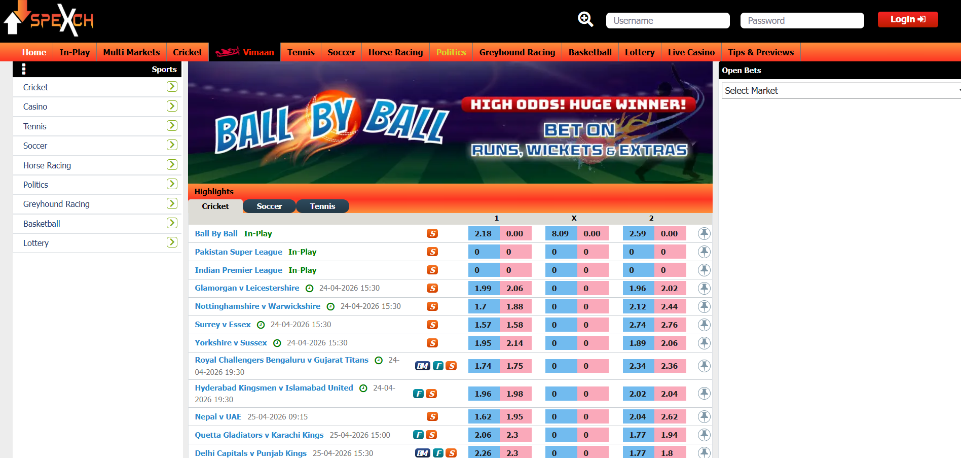 Spexch247 - Specialist Exchange India